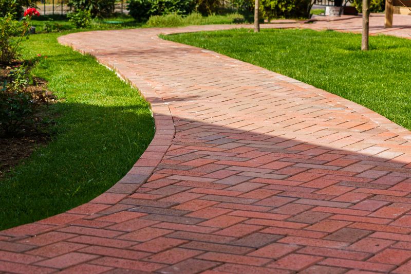 Elegant Brick Pathway