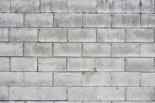 Cinder Block Wall Installation in Champaign