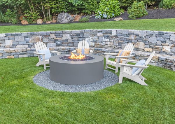 Rock Wall Landscaping in Champaign