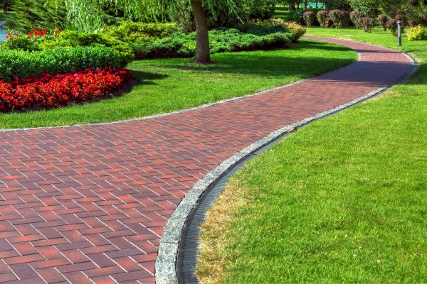Brick Walkway Installation in Champaign